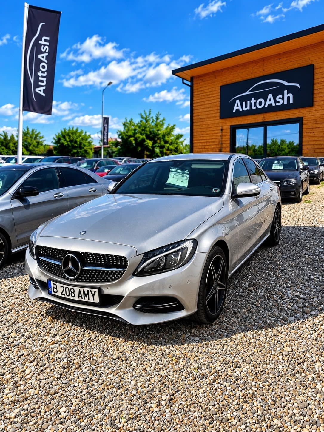 Mercedes-Benz C220d Automat 2016 disponibil la AUTOASH Buftea